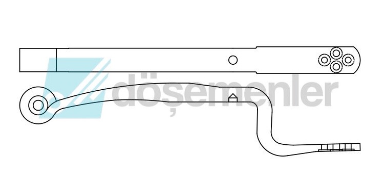  BPW D24, 170, 1 x 56 / 70, L1 500 / DOSEMENLER