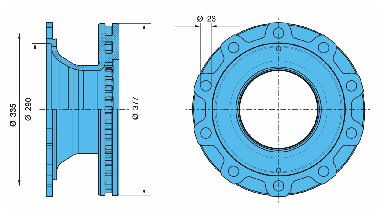   SB3745 (10/d377/h160x45) BPW