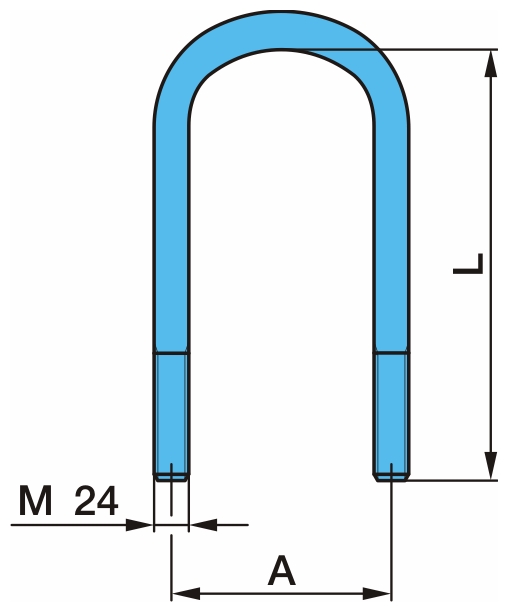  BPW M24*125*280 ORIGINAL