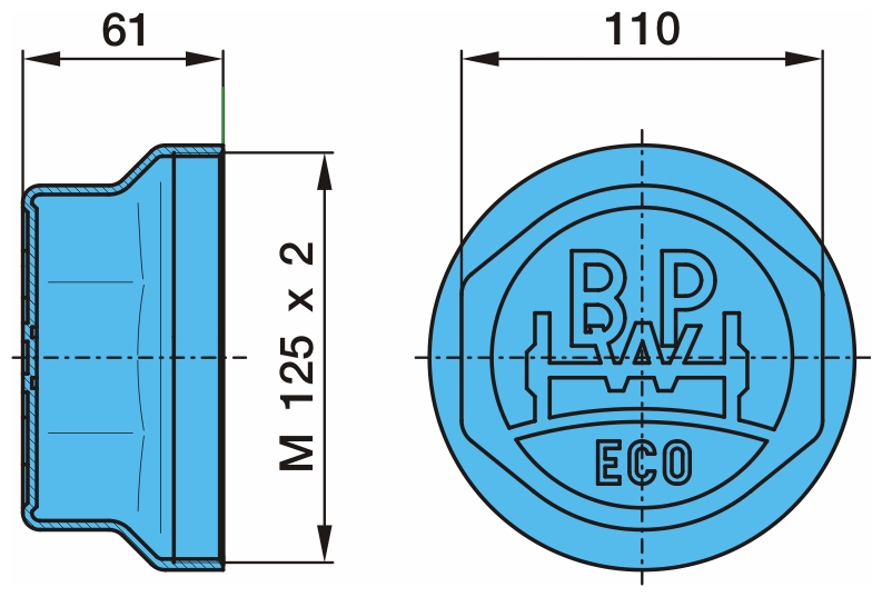   BPW Eco-9 125*2-SW110-h61 ORIGINAL