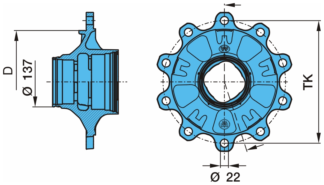  BPW 420*180 EcoPlus-2 9 t (  ORIGINAL