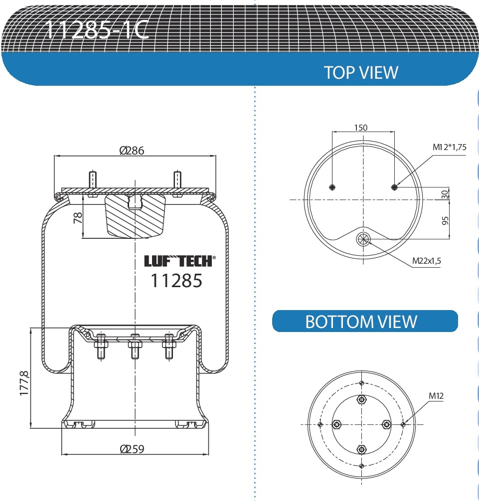  LUFTECH    h=178 SCHMITZ / 1D28F-5