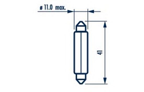   NARVA K10W-24V-SV8.5 L=42 ,  , <-->