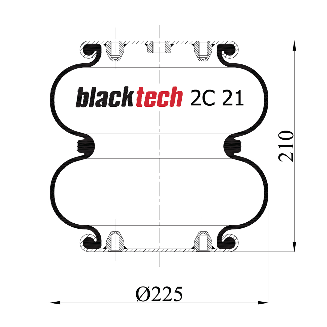    II BLACKTECH 1/4