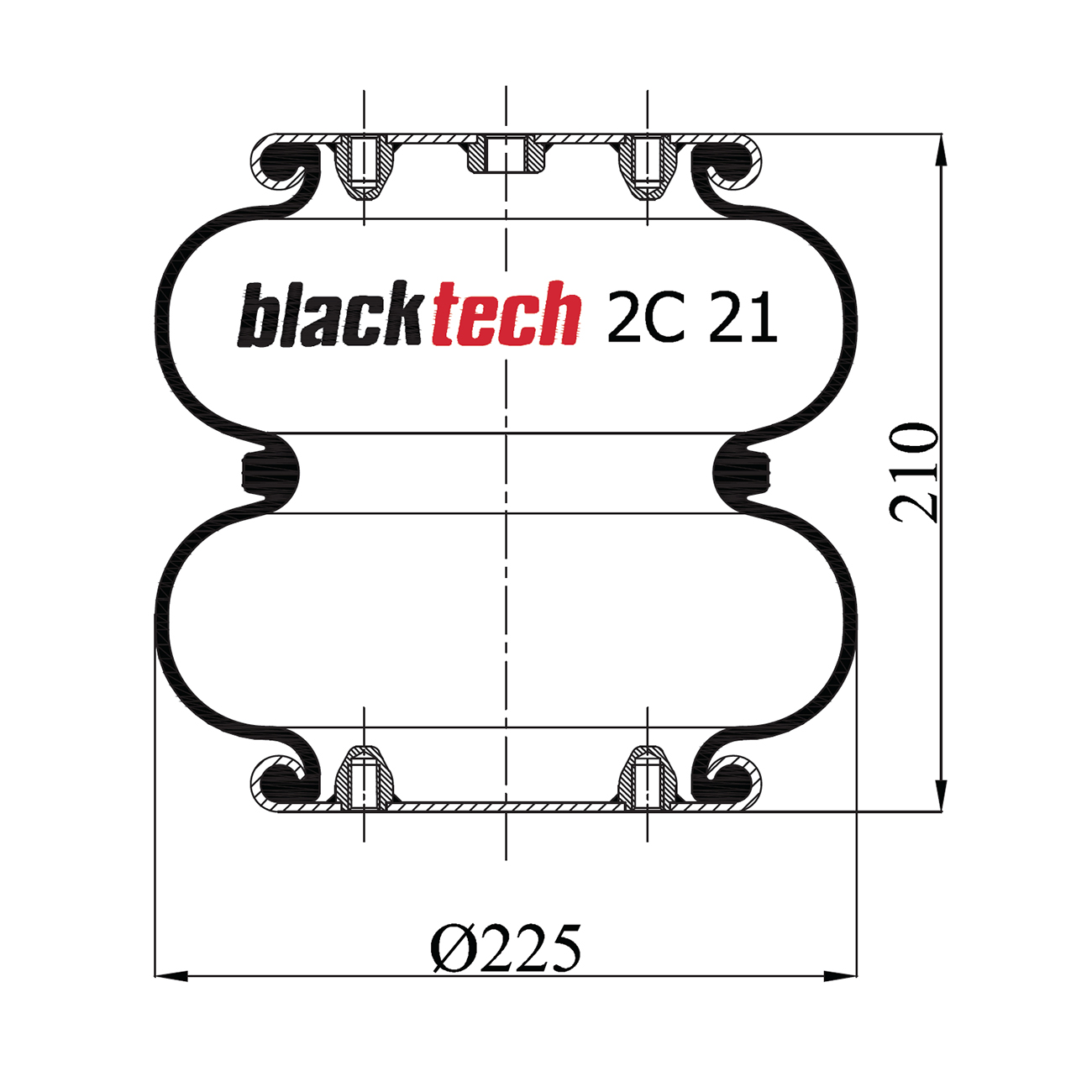    II BLACKTECH 1608 SAF