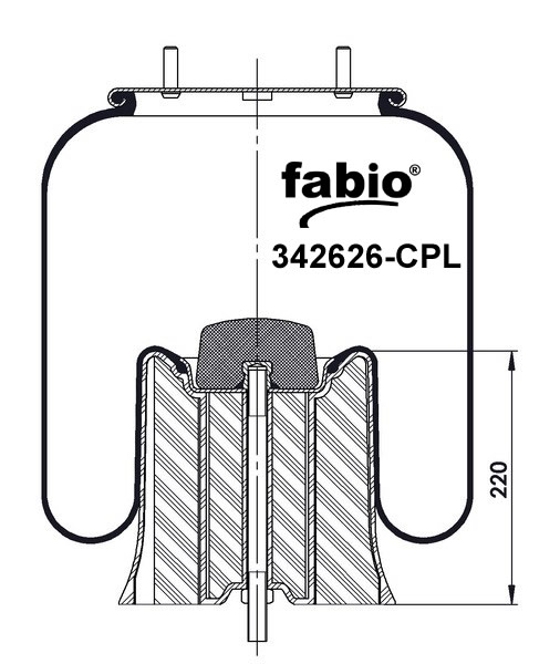  SAF / 2626V--Kogel / - h=220 / FABIO