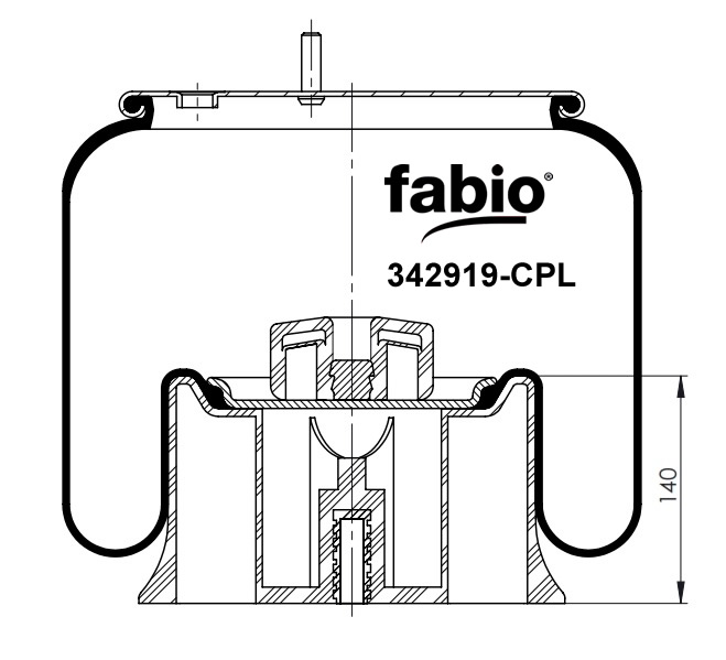  SAF / 2919V--Wielton / -  h=140 / FABIO