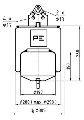  CONTITECH    h=150 Volvo 660601