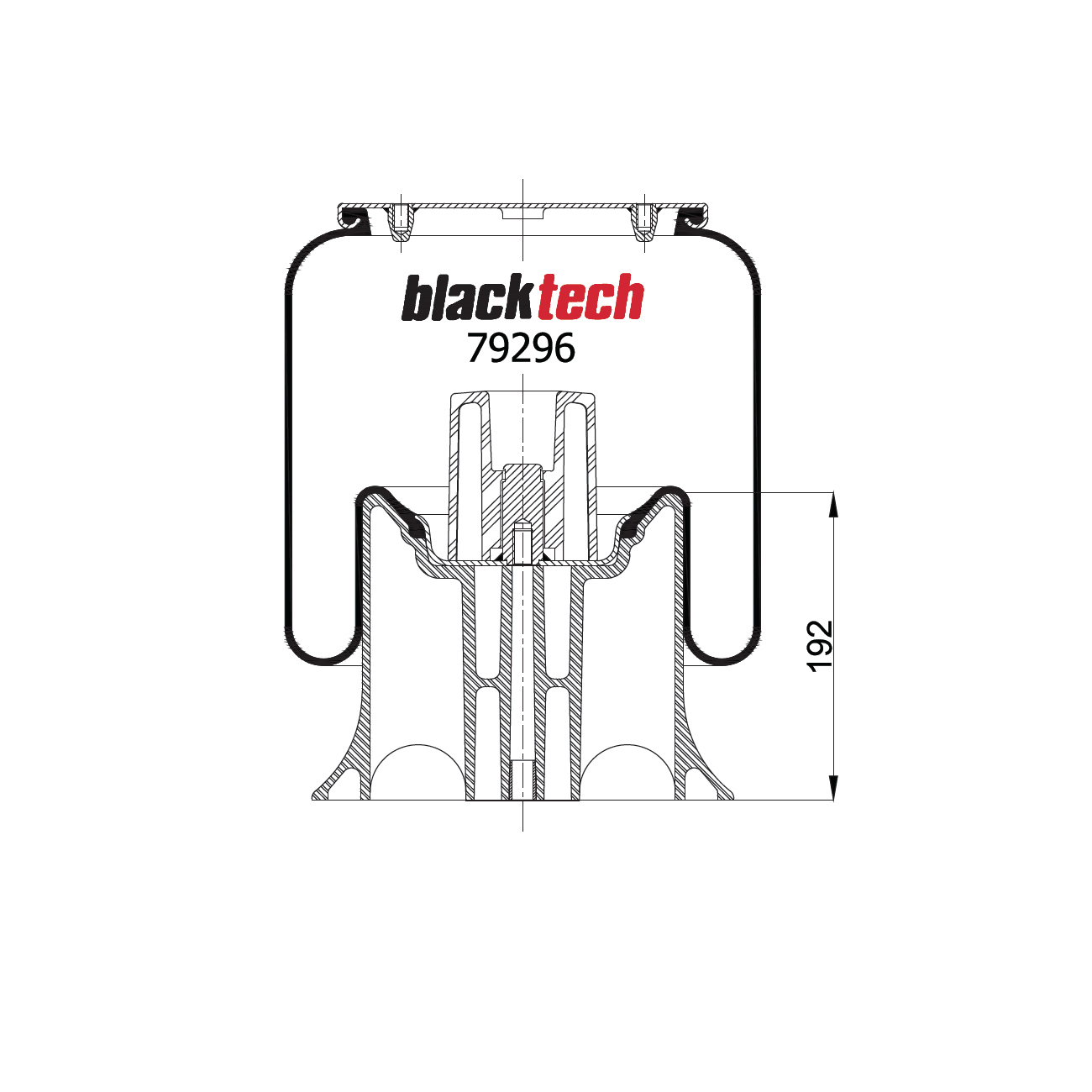  Schmitz / US-06285 / -  h=192 / BLACKTECH