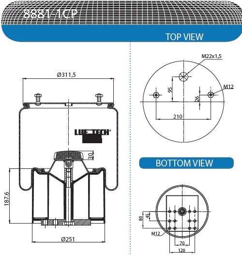 LUFTECH   H=175 Bpw-36