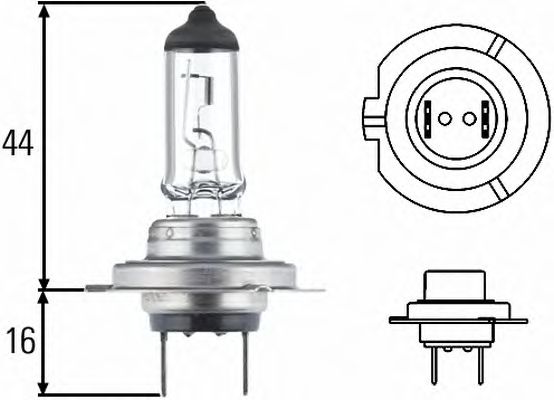  H7 24V 70W HELLA