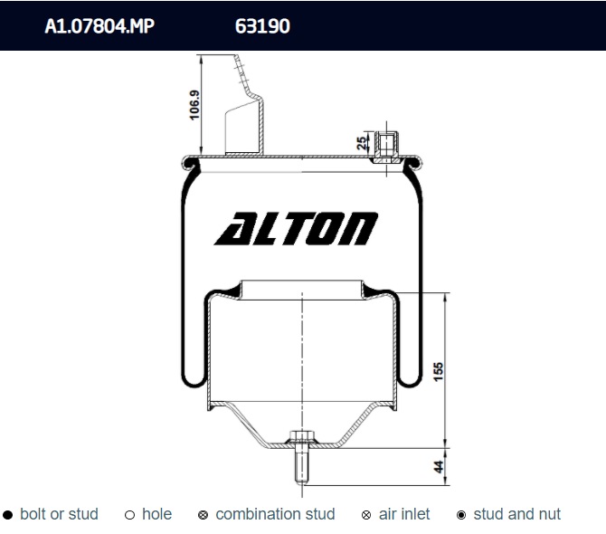  ALTON    h=150 VOLVO