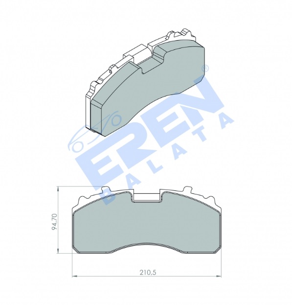   Eren Balata Formula M321 / BPW TS2 3709