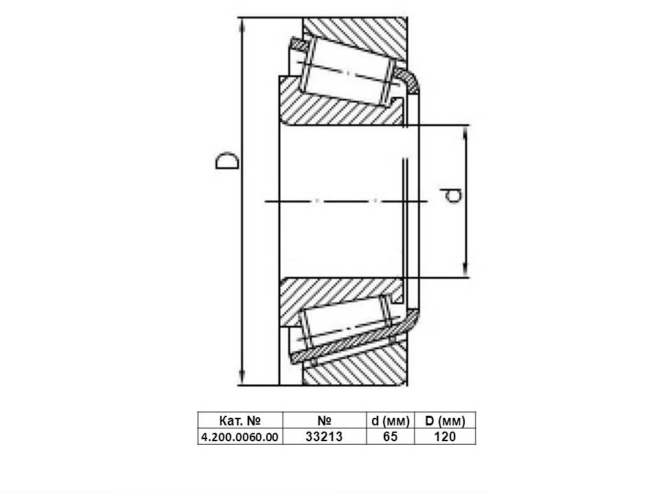   SKF 65*120*41 (33213)